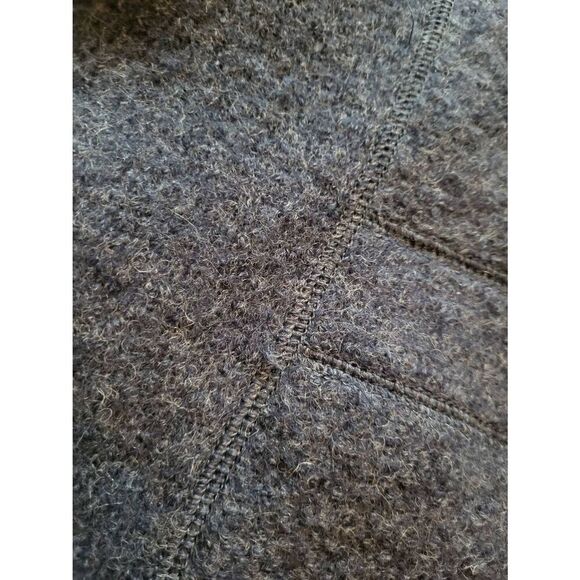 Mercer & Madison Jacket Women's Small Boiled Wool Tailored Zip Up Lagenlook - Picture 4 of 4